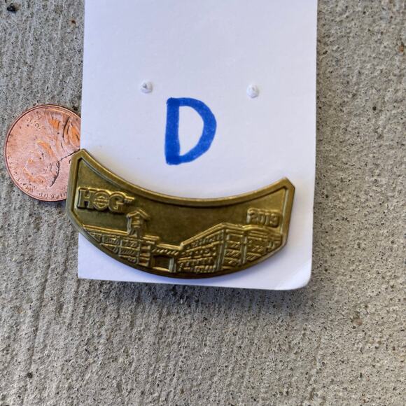 2019 HOG Harley Davidson Owners Group Pin Rocker Badge Wings HD Metal - Picture 8 of 9